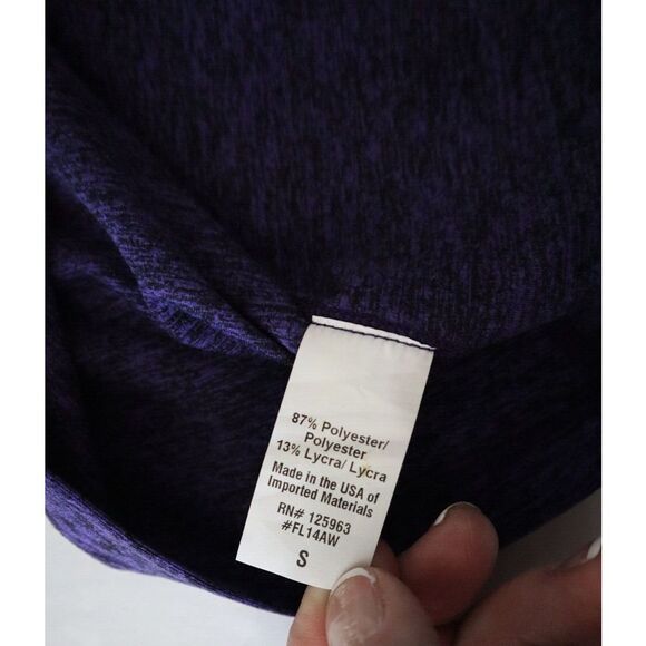 Beyond Yoga FL14AW Women Sz S Purple Heather Spaghetti Strap Racerback Tank Top - Picture 4 of 4